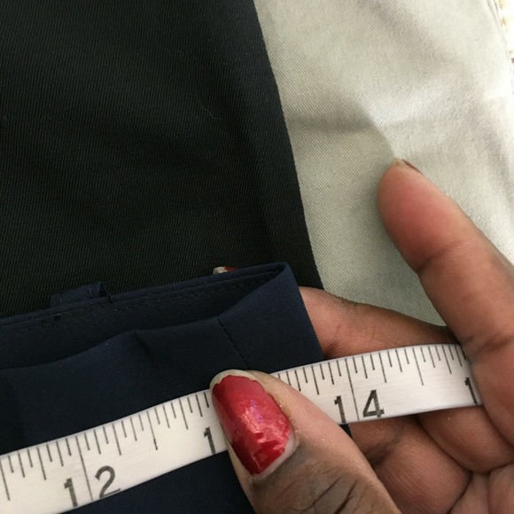 Anchors & Dove Skorts Womens Sz 2 Navy Blue Stretch Wrap Tiered Skirt - Picture 9 of 10